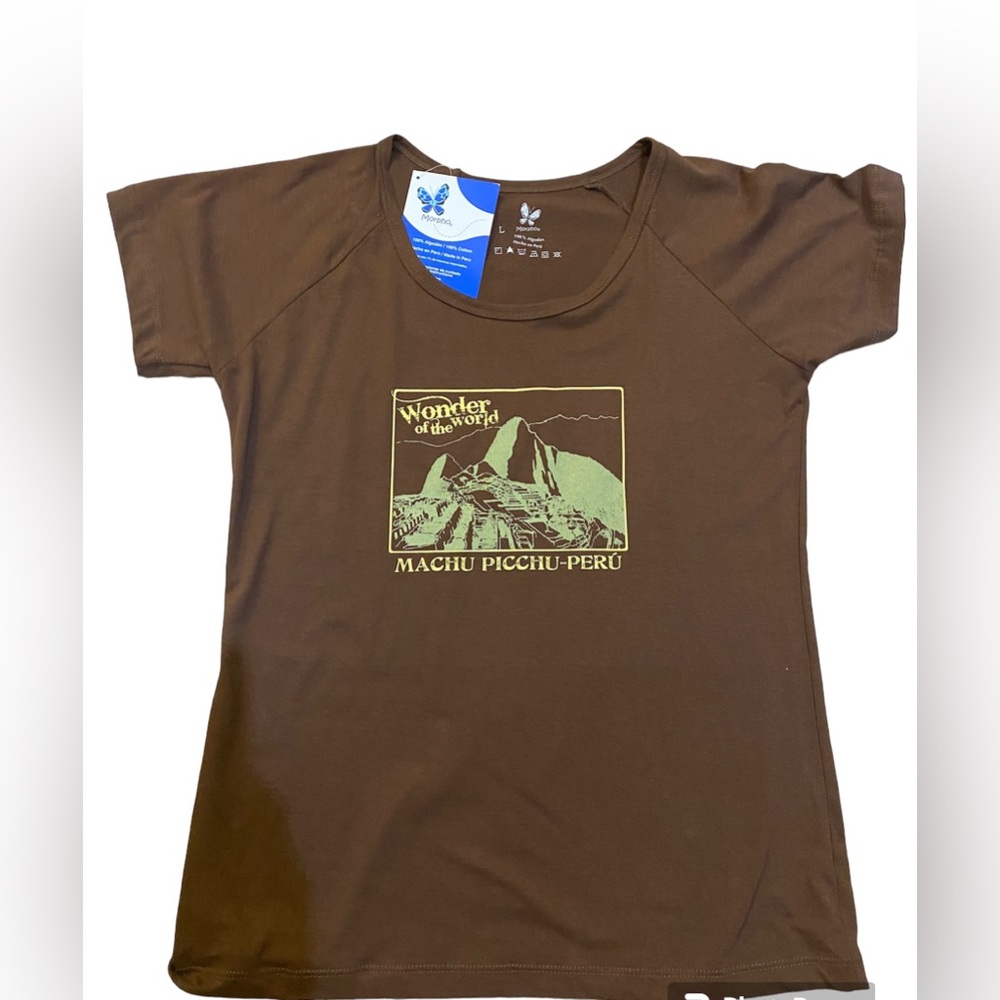 Morpho Machu Picchu Peru, 100% cotton t-shirt